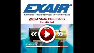 EXAIRs Gen4 Ion Air Jet [upl. by Yentirb]