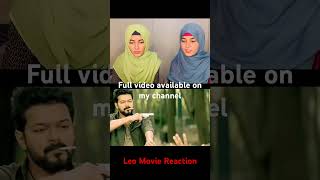 Leo Movie Reaction leo thalapathy reaction reactionvideo moviereactio short shorts [upl. by Tia]