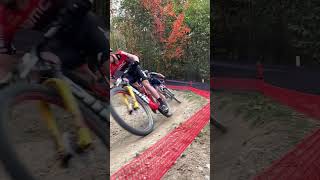 XCC Action at Mont Saint Anne mtb ucimtbworldcup [upl. by Nigem]