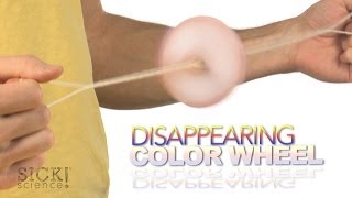 Disappearing Color Wheel  Sick Science 182 [upl. by Nylatsyrc736]