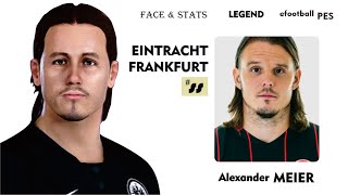 Alexander Meier FACE amp STATS eFootball PES 2021 2020 [upl. by Olegnaid288]