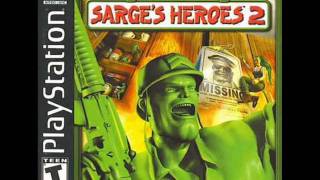 Army Men Sarges Heroes 2 Soundtrack Boot Camp and Main Menu PS1 [upl. by Julie]