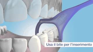 TePe Mini Flosser™ una facile e comoda pulizia interdentale [upl. by Tatman]