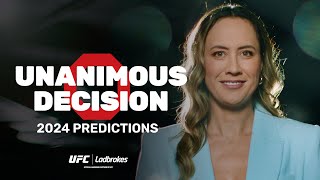 Unanimous Decision – 2024 UFC Predictions [upl. by Elissa]