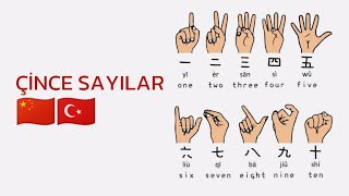 ÇİNCE SAYILAR NASIL YAZILIR [upl. by Erihppas]