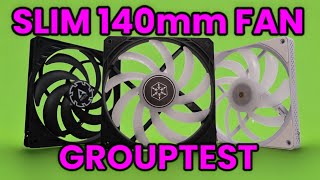 Whats the BEST SLIM 140mm PC Fan ARCTIC vs SilverStone Vs Jonsbo [upl. by Inanaup]