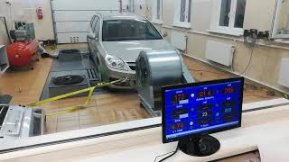 Opel Vectra C 19CDTI Dyno test REMAP [upl. by Hudgens]