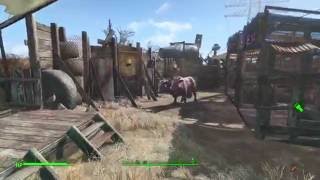 Fallout 4 Abernathy farm settlement tour ps4 [upl. by Chung816]