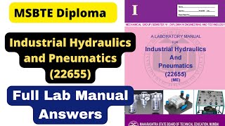 22655 industrial hydraulics and pneumatics ihp lab manual answer  diploma practical lab manual ans [upl. by Ailongam]