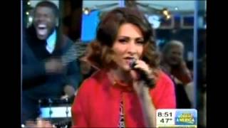 Karmin  Sleigh Ride  LIVE on GMA [upl. by Bartko]