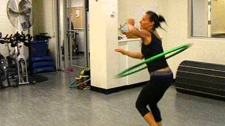 Hoop Dance from Guinness Book Athlete Betty Hoops [upl. by Lohner]