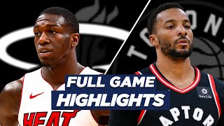 MIAMI HEAT vs RAPTORS FULL GAME HIGHLIGHTS  2021 NBA SEASON [upl. by Mikeb]