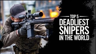 Top 5 Deadliest Snipers in the World  Historic 😱 [upl. by Adnohral]