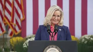 Liz Cheney speech endorses Kamala Harris in 2024 advocates for Republicans to not vote for Trump [upl. by Melvin]