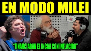 🚨EL CINEASTA DIEGO RECALDE DESTROZÓ AL INCAA Y DESBURRÓ A UN PERONCHO AL PURO ESTILO MILEI 🚨 [upl. by Trinl457]