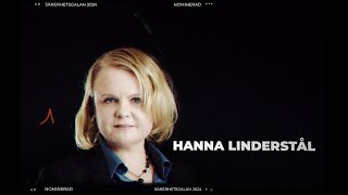 Nominerad och Årets Säkerhetsprofil 2024  Säkerhetsgalan 2024 Hanna Linderstål [upl. by Blain202]