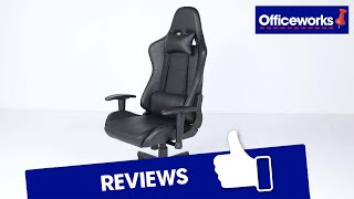 Typhoon Raid Gaming Chair Functions [upl. by Sadiras515]