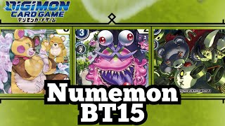 Numemon The Underdog Of The Meta  BT15 Deck Profile [upl. by Nalyac]