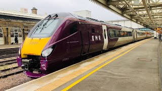 EMR 222011 At Sheffield From Sheffield To London ST Pancras [upl. by Rufford]