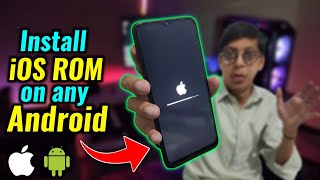 How to Install iOS ROM on Any Android Device 😍 How to Install iOS 14 ROM on Any Android Mobile [upl. by Anerol814]