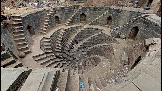 Ancient colossal wells in India [upl. by Aihsoem]