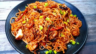 Spicy Garlic Shrimp Noodles [upl. by Nava]