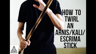 How to Twirl an ArnisEscrimaKali Stick [upl. by Eetnod801]