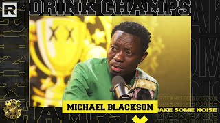 Michael Blackson On His Start In Comedy His Own School In Ghana Next Friday amp More  Drink Champs [upl. by Gnouhk]