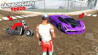 how to add lamborghini terzo car in Indian bike driving 3d  Indian bike driving 3d terzo cheat code [upl. by Ashbey478]