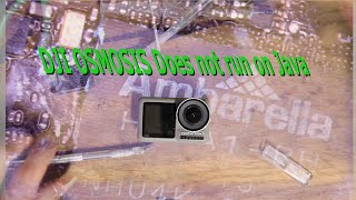 DJI Osmo Action Disassembly  Cleaning and Maybe working model AC001 [upl. by Sinnal]