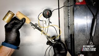 How To Test a Fuel Sending Unit amp Gauge  Old School Way [upl. by Essiralc661]