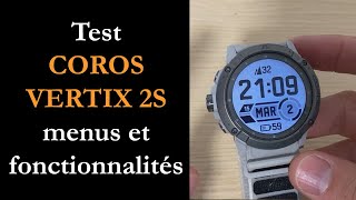 Test COROS VERTIX 2S  renouvelée en 2024 [upl. by Roid]