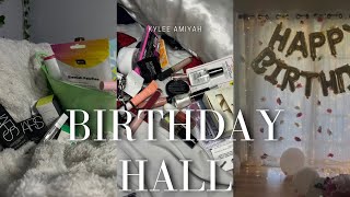 BIRTHDAY HAUL   17th birthday  makeup  skin care  hygiene   more [upl. by Nylhtac745]