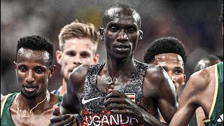 Joshua Cheptegei Wins Olympic Men’s 10000m final in Paris [upl. by Nigem]