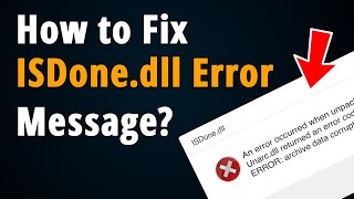 How to Fix ISDonedll Error While Installing Games  Tutorial [upl. by Islean196]