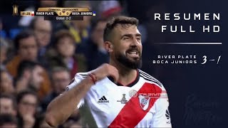 River Plate vs Boca Juniors 31 Copa Libertadores 2018  FINAL VUELTA  Resumen FULL HD [upl. by Alyaj253]