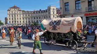 1 Wiesn 22092024  Oktoberfest  MIX  Trachten und Schützenzug München Theresienwiese [upl. by Elleivad]