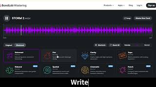 BandLab AI Mastering for FREE Which Preset Sounds Best [upl. by Lindie192]