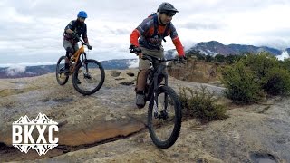 Mountain Biking Porcupine Rim in Moab Utah  Part 1 [upl. by Paxton]