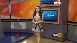 Fannia Lozano Corte y Regresamos Las Noticias Monterrey 28Feb2014 Full HD [upl. by Gilbart106]