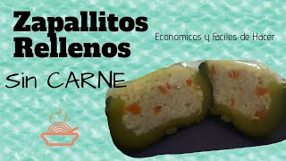 Zapallitos rellenos sin Carne Vegetarianos [upl. by Akiret]