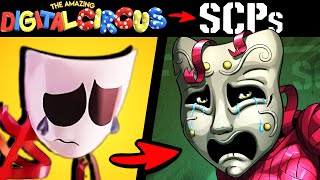 What if THE AMAZING DIGITAL CIRCUS Characters Were SCPs 2 Lore amp Speedpaint [upl. by Aveneg]