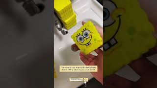 🤧🤧SpongeBob was really angry when my girlfriend used him to clean the window Hilarious videotoys [upl. by Ylsew]