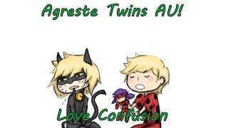 Miraculous Ladybug Comic Dub Agreste Twins AU  Love Confusion [upl. by Aerb]