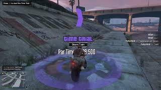 Storm Drain Time Trial Easy 100k GTA Online [upl. by Ellehcen868]