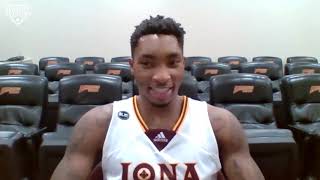 Iona MBB vs Manhattan Post Game Press Conference 21221 [upl. by Milman]