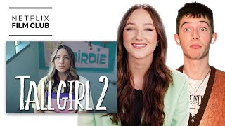 Ava Michelle amp Cast React to Tall Girl 2 Trailer  Netflix [upl. by Los276]