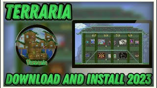 Terraria  HOW TO INSTALL  2023 [upl. by Dnumsed]