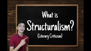 STRUCTURALISM Literary Criticism  History Proponents Basic Tenets Application  Kheneth Avila [upl. by Alvinia871]