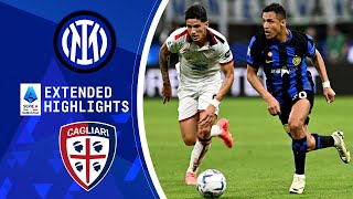 Inter vs Cagliari Extended Highlights  Serie A  CBS Sports Golazo [upl. by Saitam]